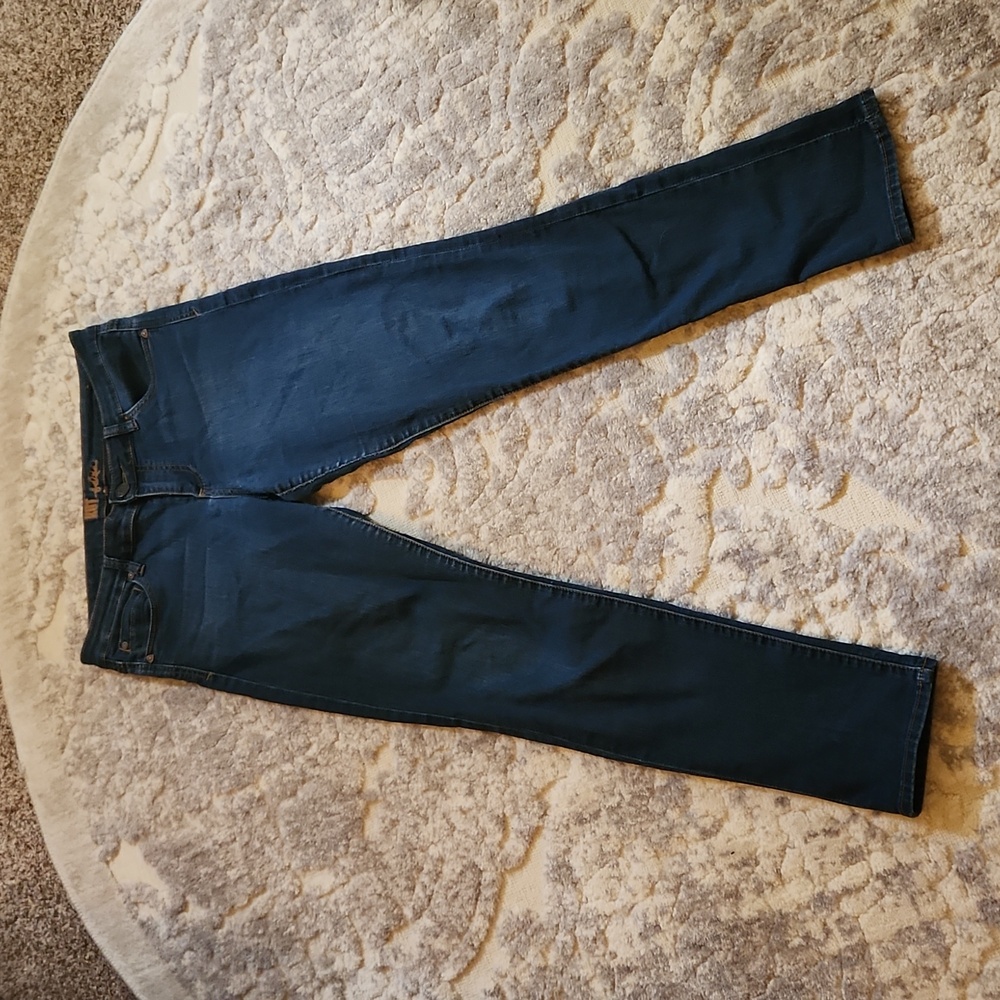 Kut from the Kloth women's dark blue wash skinny jeans size 8
